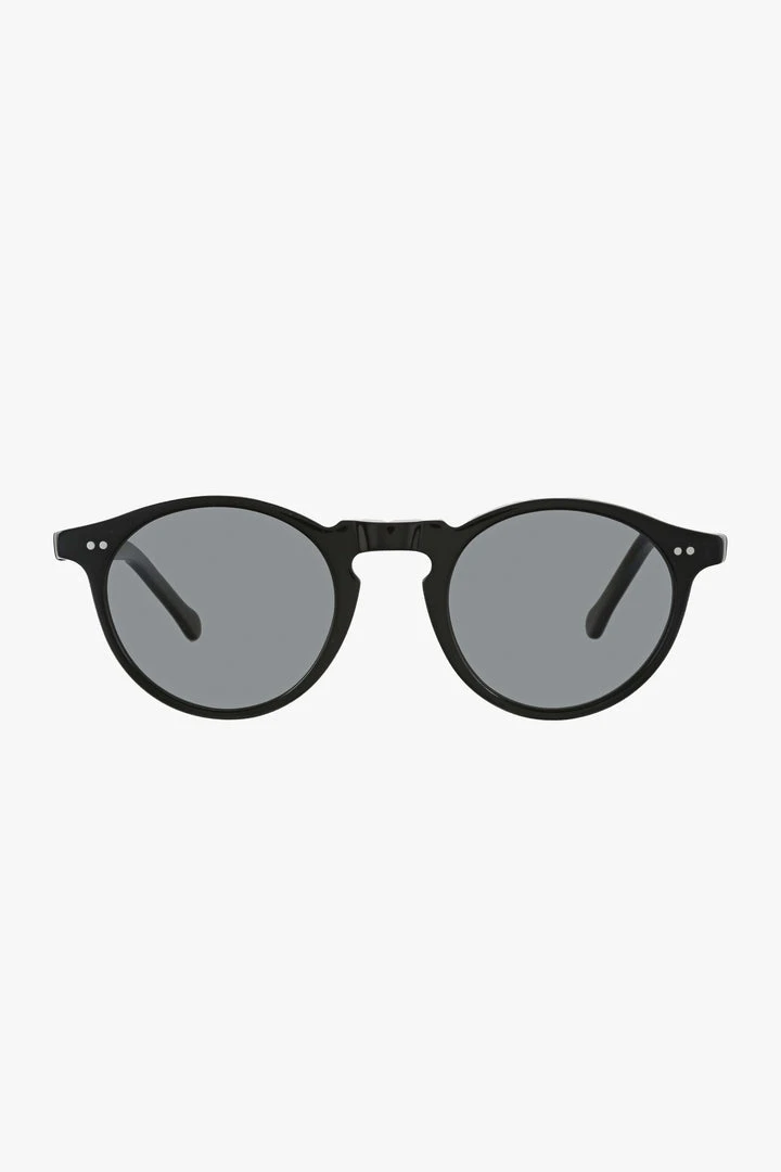 Status Anxiety Accessories Ascetic Black Round Sunglasses 4 Status Anxiety Accessories Ascetic Black Round Sunglasses
