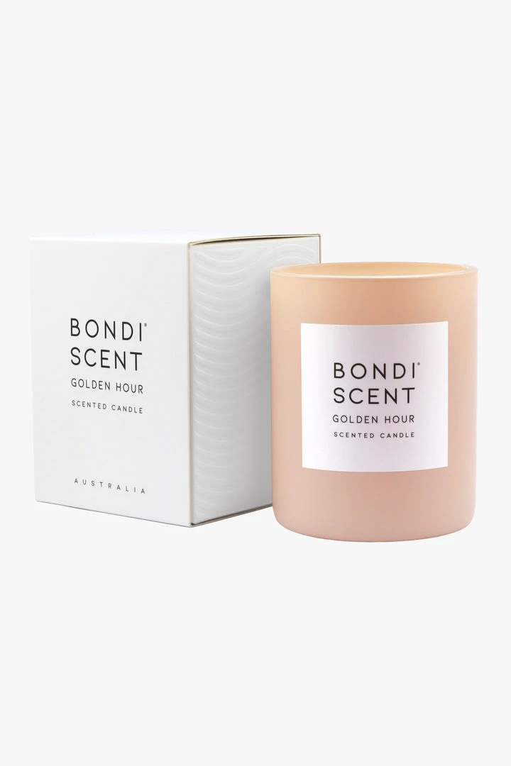 Bondi Scent Home & Beauty Golden Hour 300g 80 Hour Blush Candle 3 Bondi Scent Home & Beauty Golden Hour 300g 80 Hour Blush Candle