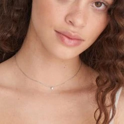 Ania Haie Under Lock + Key Fine Padlock Silver Necklace