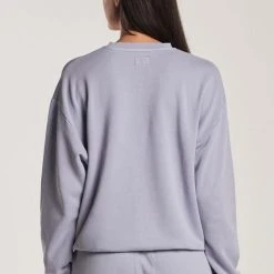 Huffer Slouch Drop Out Iris Logo Cotton Crew