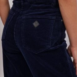 Abrand Jeans A 94 High Slim French Navy Cord Pant