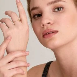 Ania Haie Accessories Midnight Star Adjustable Gold Ring