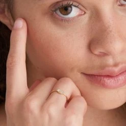 Ania Haie Wild Soul Evil Eye Adjustable Gold Ring