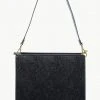Brie Leon Accessories Audrey Square Structured Black Snake Skin Bag 2 Brie Leon Accessories Audrey Square Structured Black Snake Skin Bag