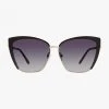Prive Revaux Brunch Date Square Black Gold Sunglasses Accessories