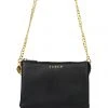 Saben Accessories Tilly's Big Sis Black Multi Pocket Chain Strap Leather Large Clutch 1 Saben Accessories Tilly's Big Sis Black Multi Pocket Chain Strap Leather Large Clutch