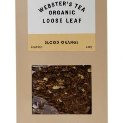 Websters Teas Organic Blood Orange Tea Pack 130g