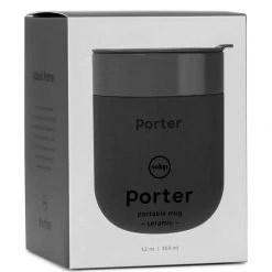 Porter Charcoal Ceramic Mug 355ml Gifts For Her
