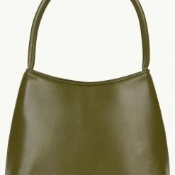 Brie Leon Chloe Top Handle Forest Green Bag Accessories
