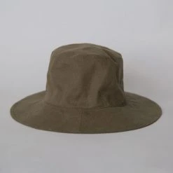 Sophie Love Linen Bucket Hat Khaki Accessories