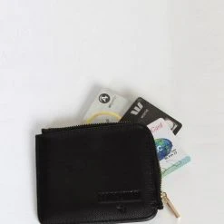 Federation Day Square Black Wallet
