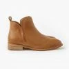 Walnut Douglas Tan Leather Ankle Boot