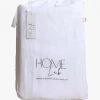 Home Lab Cushion, Throws & Linen 100% French Linen Duvet Cover Set Super King White