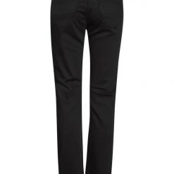 Pulz Jeans Fashion Emma Stay Black Highwaist Straight Denim Jean