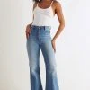 Rollas Eastcoast Flare Karen Blue Denim Jean