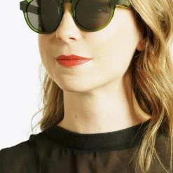 Isle Of Eden Accessories Eddie Green Sunglasses
