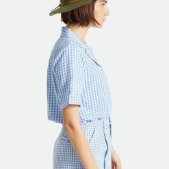 Brixton Wesley Fedora Military Olive Wool Felt Hat Accessories