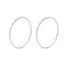 Pilgrim Raquel 25mm Silver Hoop Earring Accessories