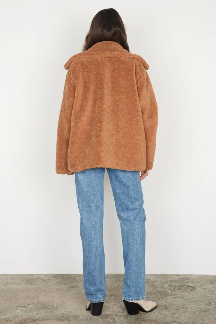 Esmaee Elsewear Toffee Double Breasted Teddy Jacket Fashion 6 Esmaee Elsewear Toffee Double Breasted Teddy Jacket Fashion