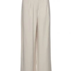 Ivy + Jack Fearless Sand Dune Pleat Front High Waist Belted Wide Leg Pant Fashion
