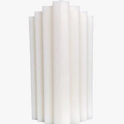 Master + Jack Gatsby White Candle Unscented H10cm X D4cm Living & Decor