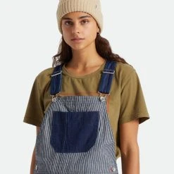 Brixton Alison Beige Beanie With Pompom