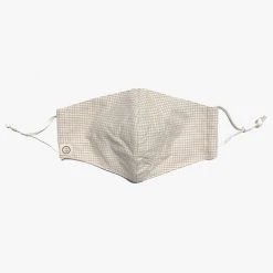 Personal Space Neutral Stripe + Mini Gingham Face Mask 2 Pack Accessories