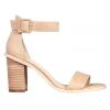 Grady Nude Leather Ankle Strap Heel Accessories