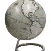 Le Forge Green World Globe On Silver Stand 30cm Home & Beauty