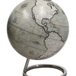 Le Forge Green World Globe On Silver Stand 30cm Home & Beauty