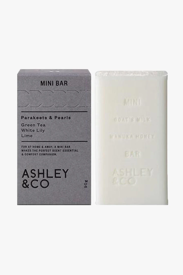 Ashley+Co Support Local Gifts Mini Bar Parakeets + Pearls Soap 3 Ashley+Co Support Local Gifts Mini Bar Parakeets + Pearls Soap