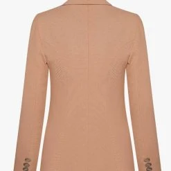 Ivy + Jack Harper Tan Textured Double Breasted Blazer Fashion