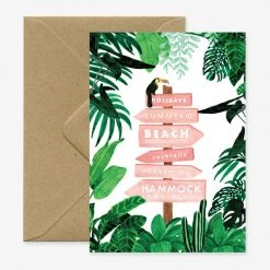 All The Ways To Say Heaven Pink Sign Card