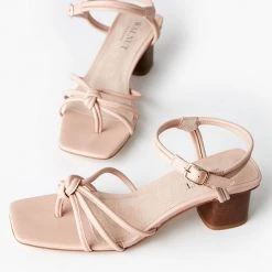 Walnut Inika Peony Strappy Heel