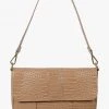 Brie Leon Isabel Biscuit Baby Croc Bag With Chain