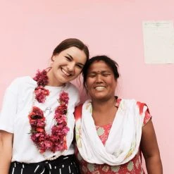 Humble + Heart It's Cool To Be Kind White Organic Cotton Tee Fashion