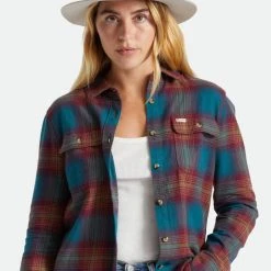 Brixton Wesley Fedora Timberwolf Taupe Wool Felt Hat Accessories