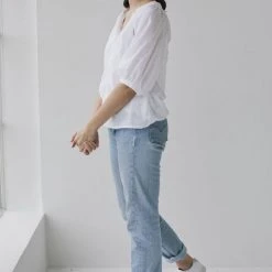 Sophie Love Linen Bucket Hat Black