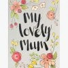 Little Difference My Lovely Mum Flowers Greeting Card Gifts For Her