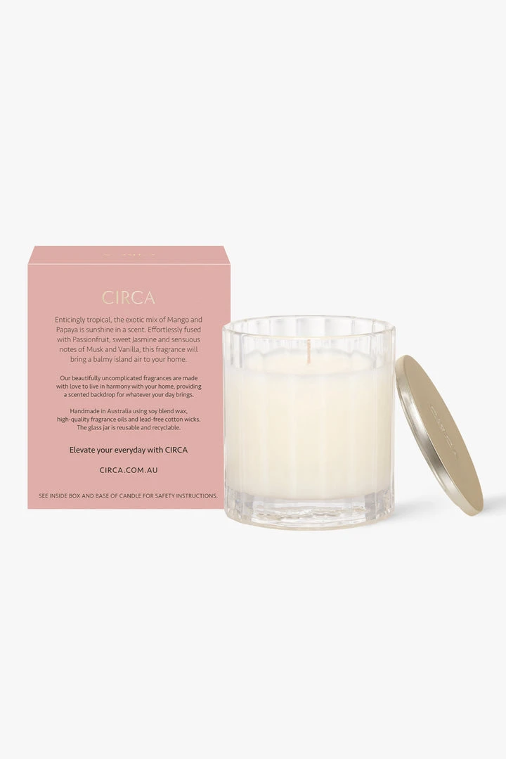 Circa Home Home Fragrance CH Mango + Papaya Candle 60g 5 Circa Home Home Fragrance CH Mango + Papaya Candle 60g