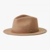 Brixton Accessories Messer Fedora Mojave Wool Felt Hat
