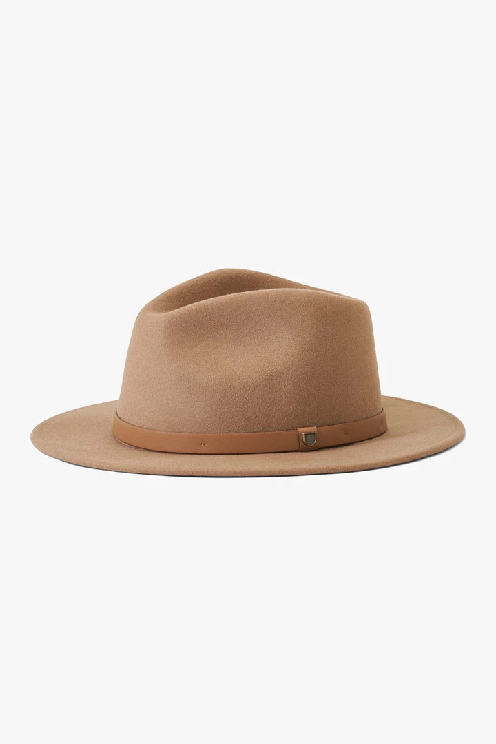 Brixton Accessories Messer Fedora Mojave Wool Felt Hat 3 Brixton Accessories Messer Fedora Mojave Wool Felt Hat