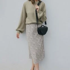 Seeking Lola Montana Sage Blouson Sleeve Jumper Fashion