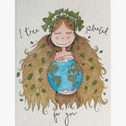 Little Difference Gifts For Her Mother Earth Greeting Card
