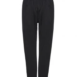 Among The Brave Fashion New Warrior Black Relaxed Drapey Drawstring Stretch Cuff Pant