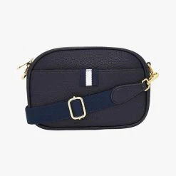 Elms+King Accessories New York French Navy Camera Bag