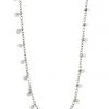 Pilgrim Accessories Panna Silver Mini Multi Charm Necklace