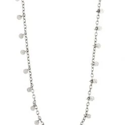 Pilgrim Accessories Panna Silver Mini Multi Charm Necklace