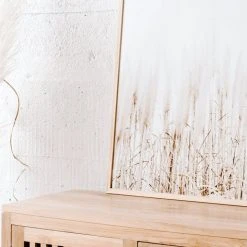 Papier HQ Living & Decor Pampas Grass Neutral Framed A1 Print