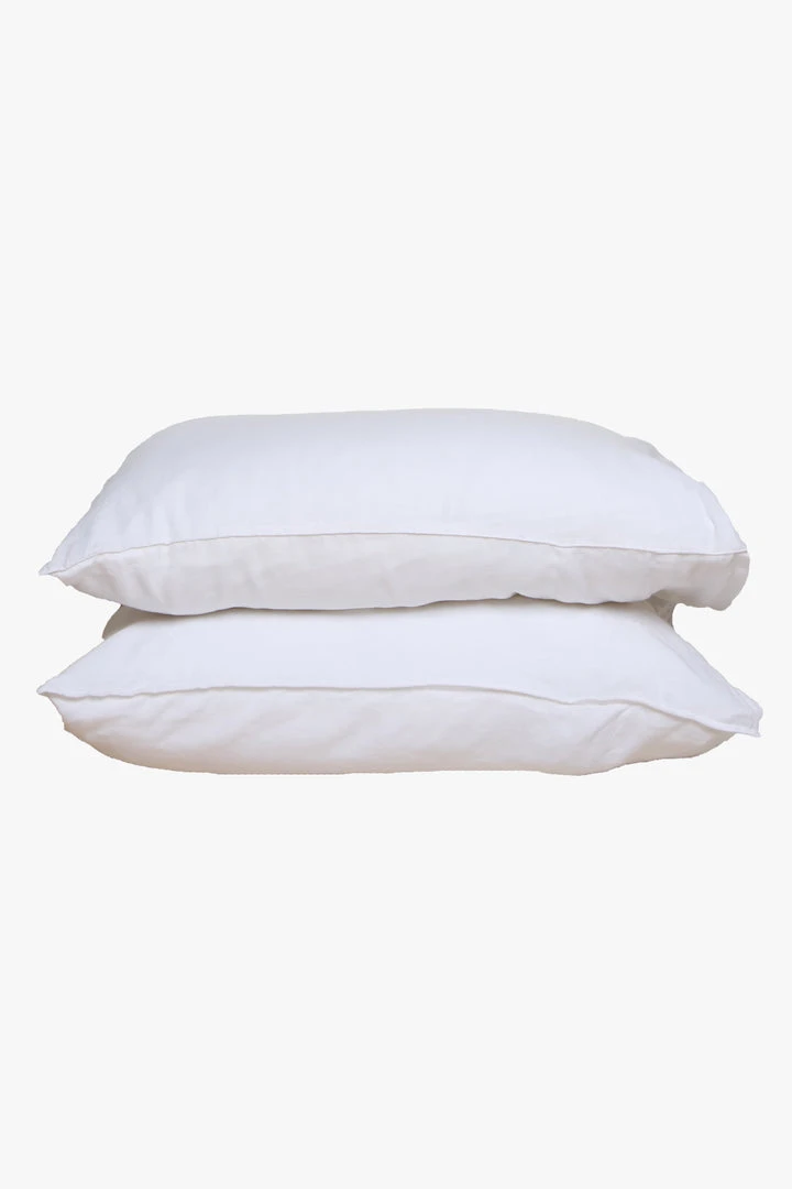 Home Lab Cushion, Throws & Linen 1000TC 100% Cotton Hotel Luxe Pillowcase Pair White 3 Home Lab Cushion, Throws & Linen 1000TC 100% Cotton Hotel Luxe Pillowcase Pair White